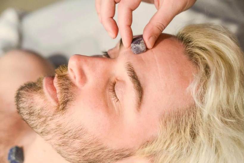 Brand photography for a reiki practitioner in Rhode Island