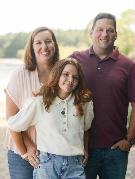 Family photography for holiday cards in Bristol, Rhode Island